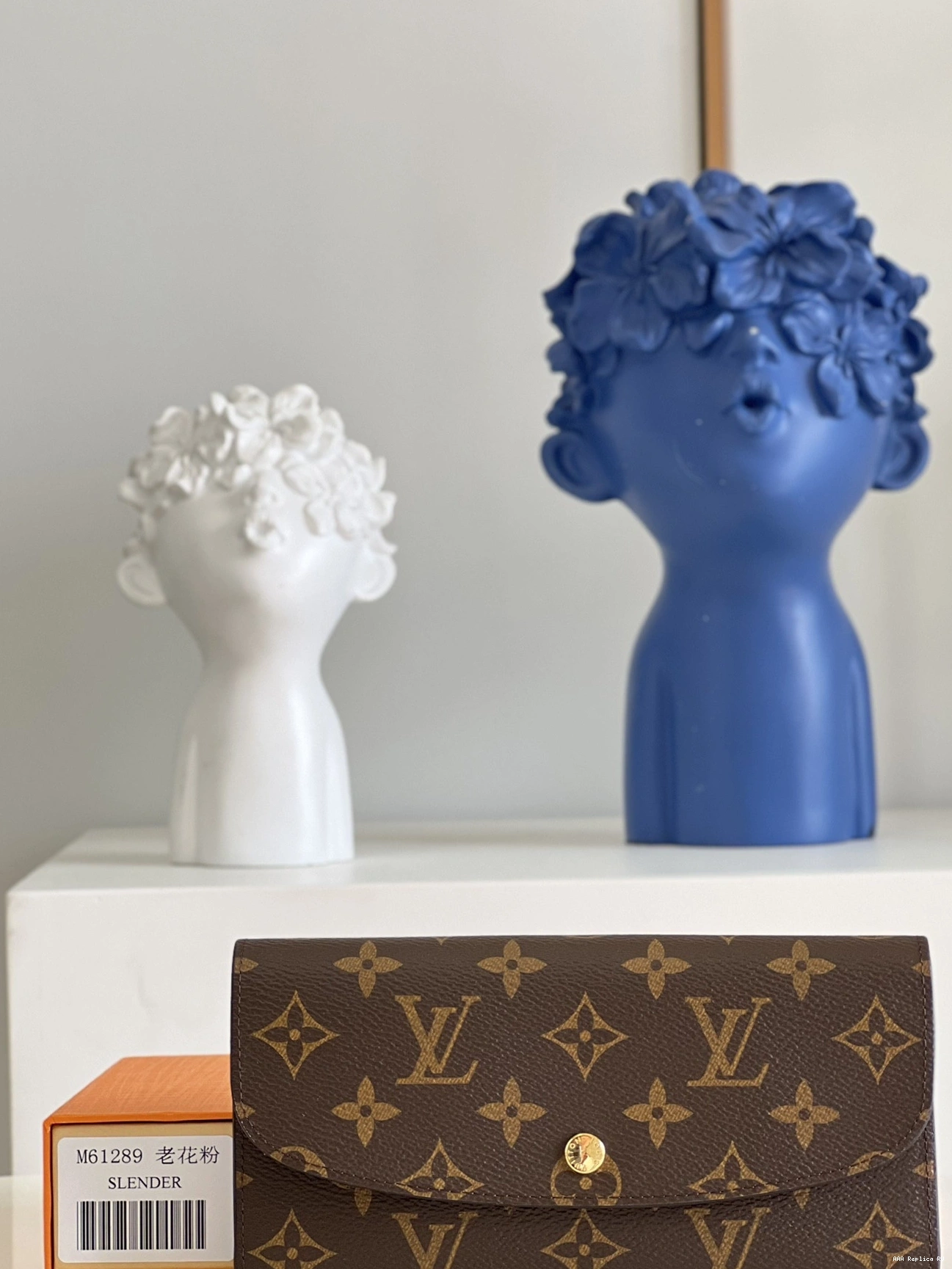 Aaa replica bags wallet VUITTON LOUIS EMILIE 0809